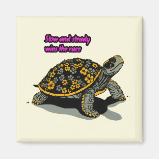 Imán Tortoise Floral