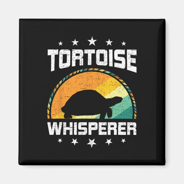 Imán Tortoise Whisperer Fly Fishing Aquarium Fish Tank (Frente)