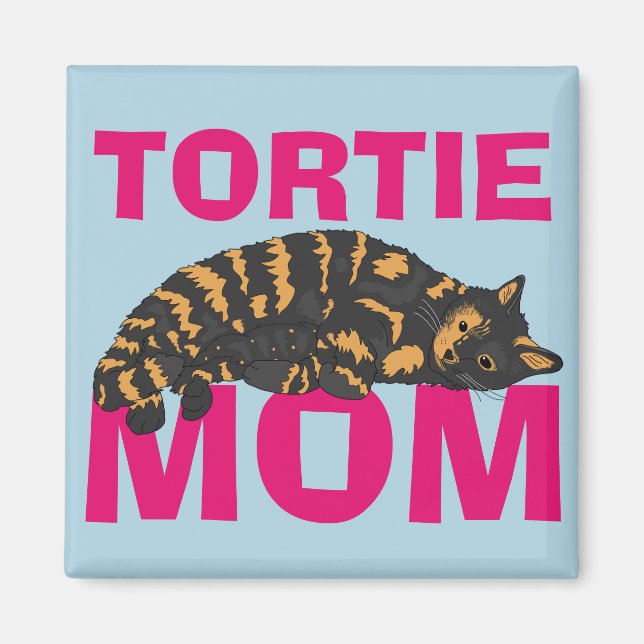 IMÁN TORTOISESHELL CAT TORTIE MOM MAGNET (Frente)