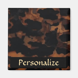 Imán TortoisesHell Seamless Pattern, Moda TortoiseShell