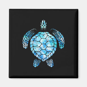 Imán Tortuga acuarela Tie Dye Sea Ocean Save Planet Ea