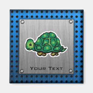 Imán Tortuga; aspecto Metalizado