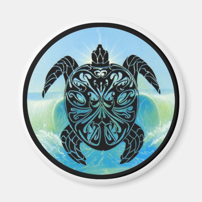 Imán Tortuga de mar celta (Frente)