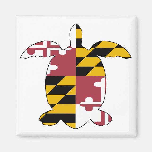 Imán Tortuga de Maryland (Frente)