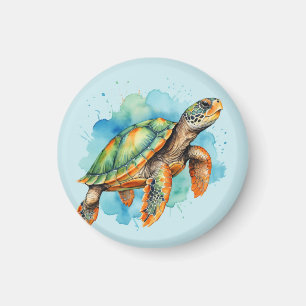 Imán Tortuga de pintura suave