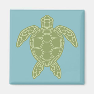 Imán Tortuga del Mar Verde