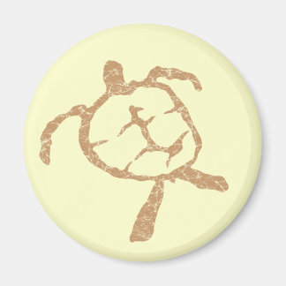 Imán tortuga dorada