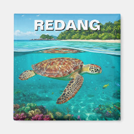 Imán Tortuga en Redang Malaysia