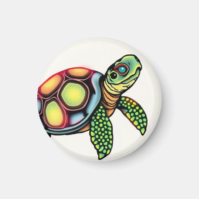 Imán Tortuga Lenta Pero Legendaria (Frente)