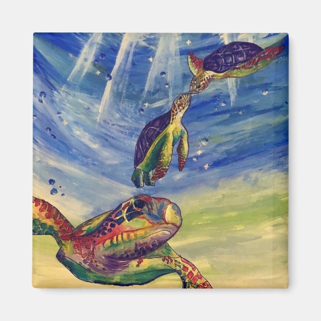 Imán Tortuga marina (Frente)