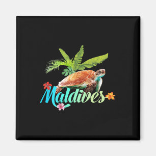 Imán Tortuga marina de Maldivas Isla Hibiscus Gift Beac