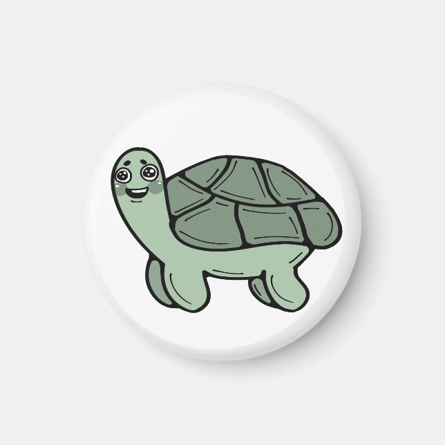 Imán Tortuga, naturaleza, tortuga (Frente)