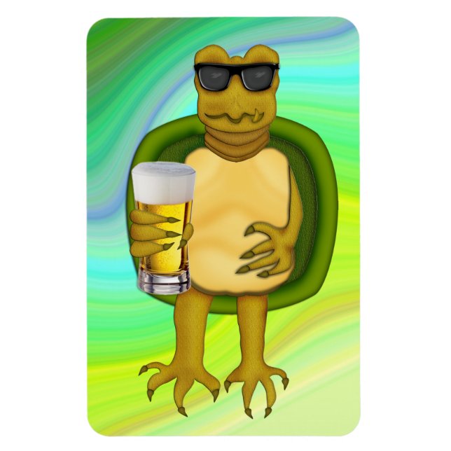 Imán Tortuga sedienta (Vertical)