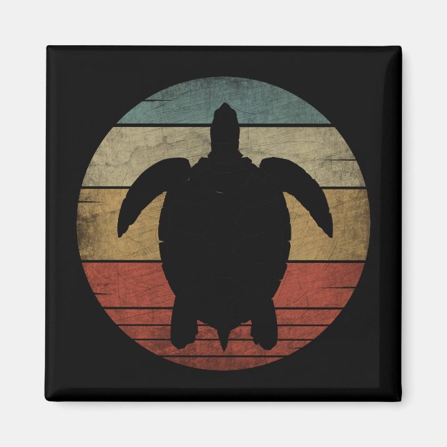 IMÁN TORTUGA VINTAGE  (Frente)