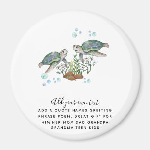 Imán TORTUGAS SEA personalizadas