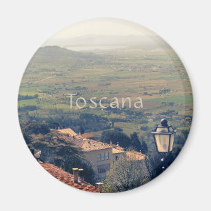 Imán Toscana. Italia. Cortona