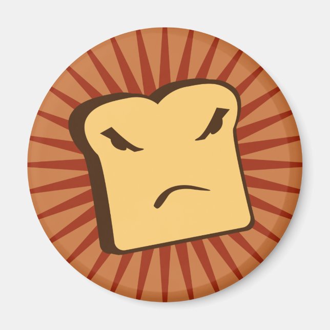 Imán Tosta bastante enojada (Frente)