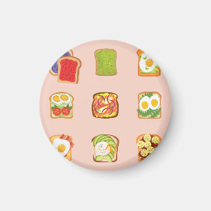 Imán Tosta de brunch