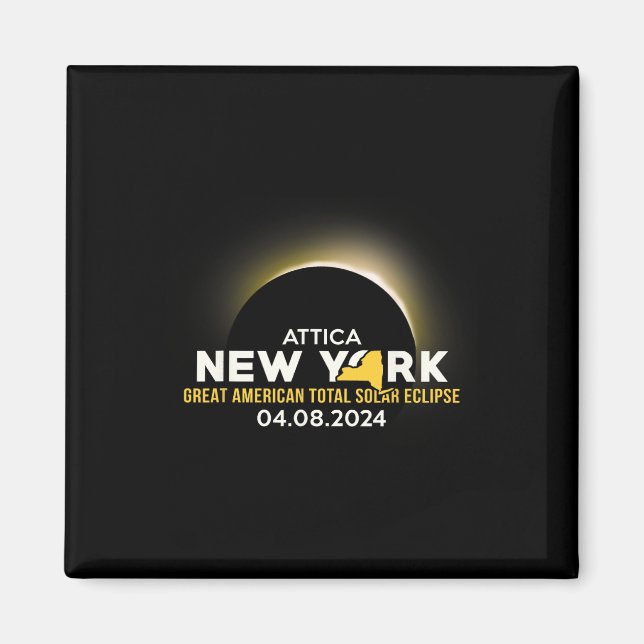 Imán Total América 04 08 24 Eclipse solar total 2024 (Frente)