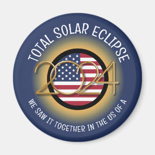 IMÁN TOTAL DE ECLIPSE SOLAR DE 2024 EE.UU.