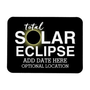 Imán Total Solar Eclipse - 2024 or custom date
