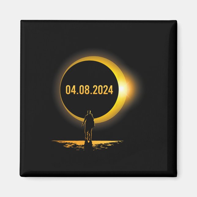 Imán Totalidad 04 08 24 Gracioso Eclipse Solar Total 20 (Frente)