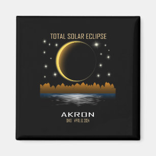 Imán Totalidad De Eclipse Solar Total 2024