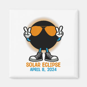 Imán Totalidad de paz Eclipse solar 8 de abril de 2024
