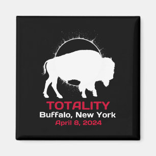 Imán Totalidad del eclipse solar de Nueva York 8 de abr