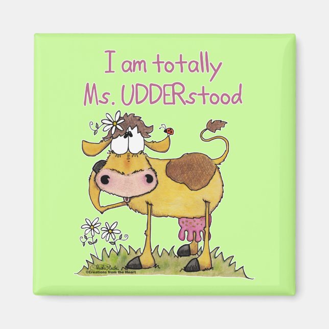 Imán Totalmente la Sra. UDDERstand (Frente)