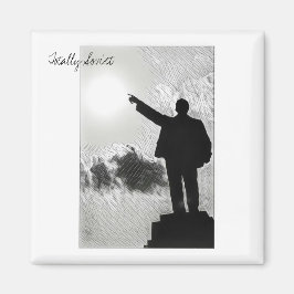 Imán Totalmente Soviético Lenin Señalando el Camin