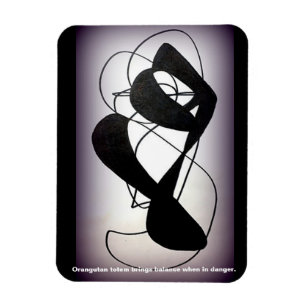 Imán Tótem de Orangutan