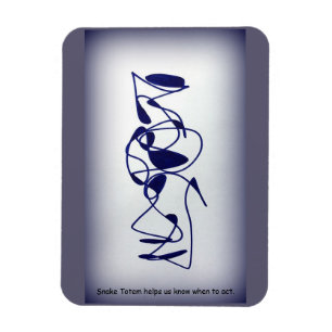 Imán Tótem de serpientes