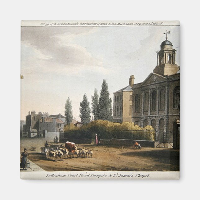 Imán Tottenham Court Road Turnpike (Frente)