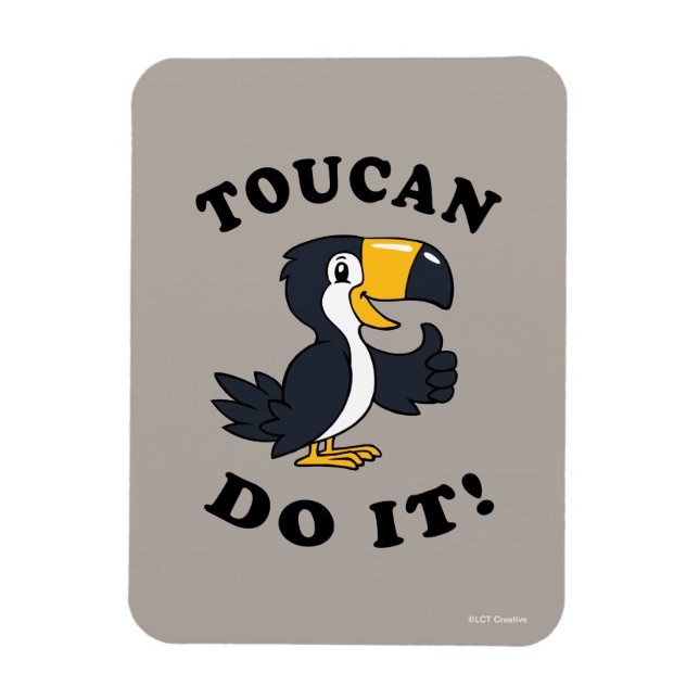 Imán Toucan Do It (Vertical)