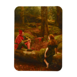 Imán Touchstone y Audrey (por John Collier)