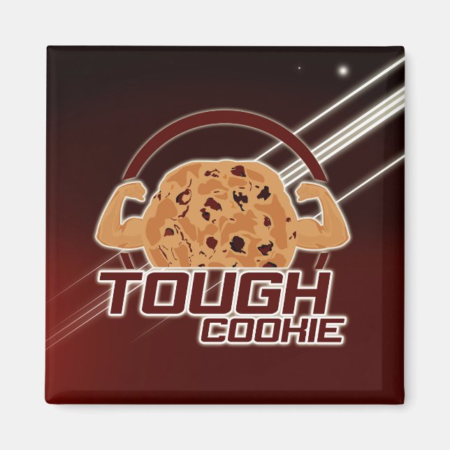 Imán Tough Cookie (Frente)