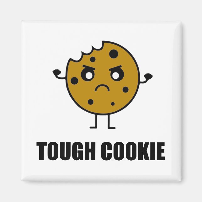 Imán Tough Cookie Funny (Frente)
