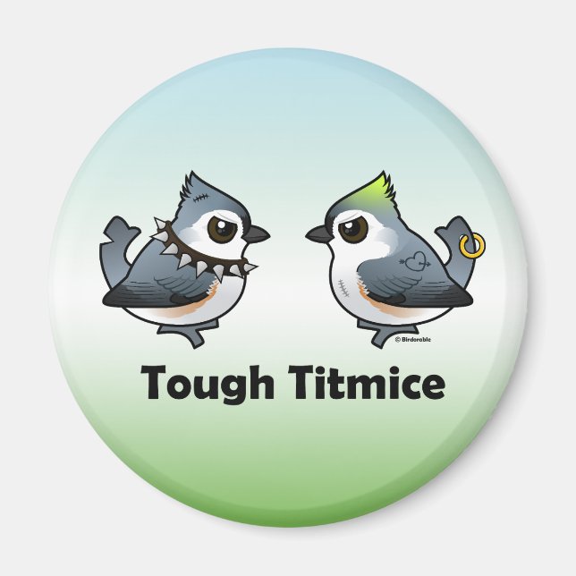 Imán Tough Titmice (Frente)