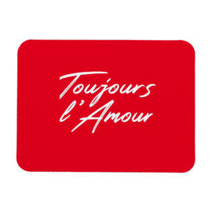 Imán Toujours l'Amour - Amor eterno para boda