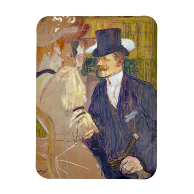 Imán Toulouse-Lautrec - El inglés de la Roja (Vertical)
