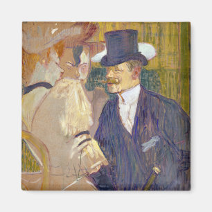 Imán Toulouse-Lautrec - El inglés en el Rouge