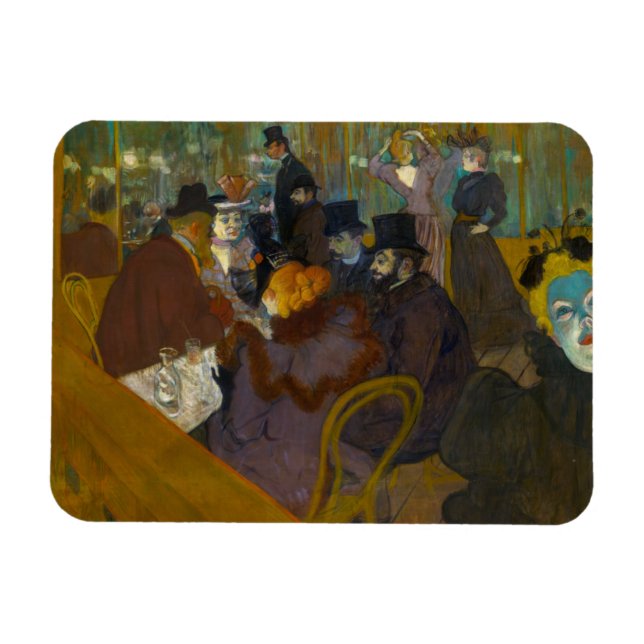 Imán Toulouse-Lautrec - En el Rouge (Horizontal)