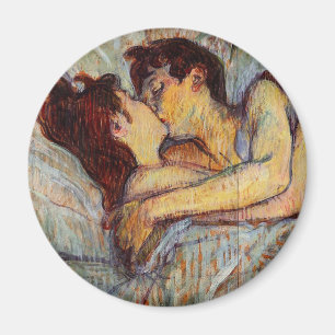 Imán Toulouse-Lautrec En La Cama El Magnate Kiss