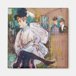 Imán Toulouse-Lautrec - Jane Avril Bailando