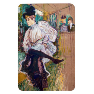 Imán Toulouse-Lautrec - Jane Avril Bailando