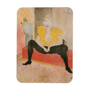 Imán Toulouse-Lautrec - Mademoiselle Cha-u-kao Sentada
