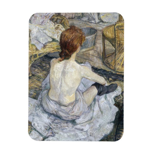 Imán Toulouse-Lautrec - Rousse / Toilet (Vertical)