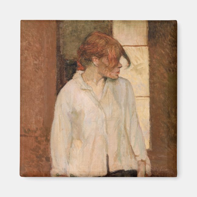 Imán Toulouse-Lautrec - Un Montrouge, Rosa La Rouge (Frente)