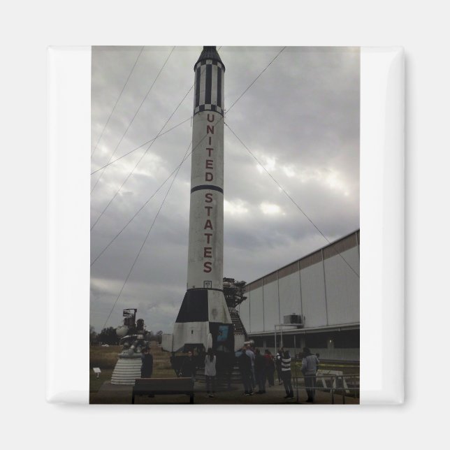 Imán Tour de la NASA en Houston (Frente)